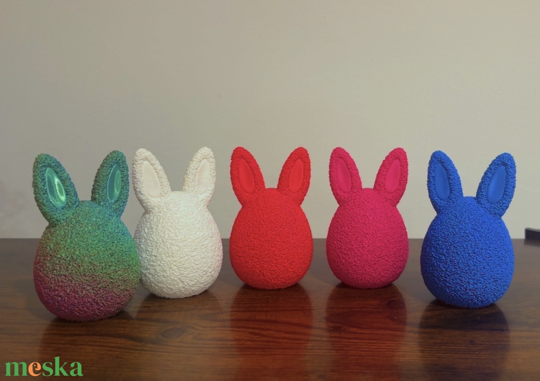 3D Nyomtatott tojás Dekor � Modern forma, karakteres megjelenés - ünnepi díszek, dekorációk - húsvéti díszek és dekorációk - húsvéti asztaldíszek - Meska.hu