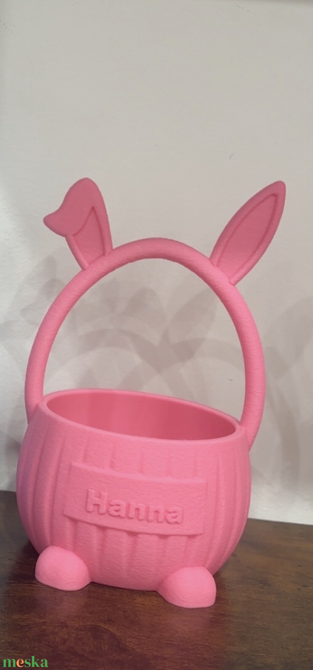 3D Nyomtatott 3db-os Nyuszi Dekor � Modern forma, karakteres megjelenés - ünnepi díszek, dekorációk - húsvéti díszek és dekorációk - húsvéti asztaldíszek - Meska.hu