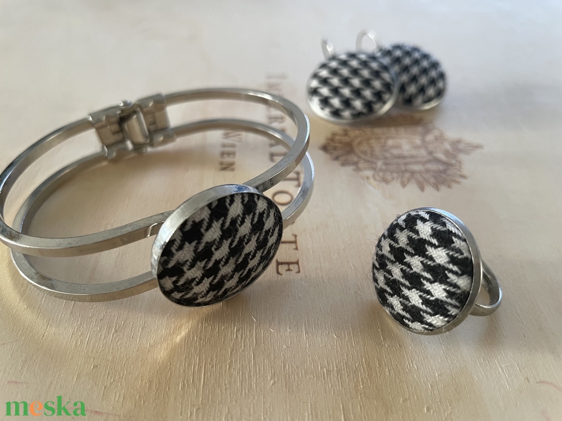 Tyúkláb ékszerszett - ékszer - nyaklánc - statement nyaklánc - Meska.hu