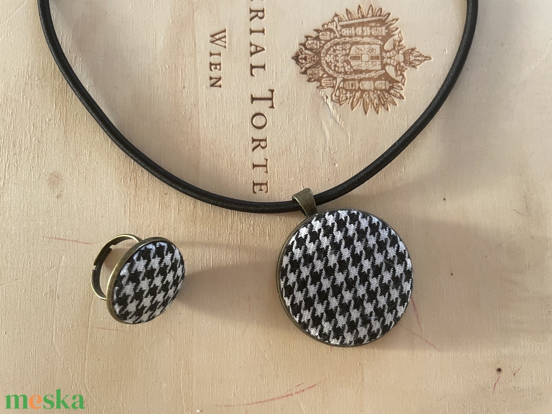 Tyúkláb ékszerszett - ékszer - nyaklánc - statement nyaklánc - Meska.hu