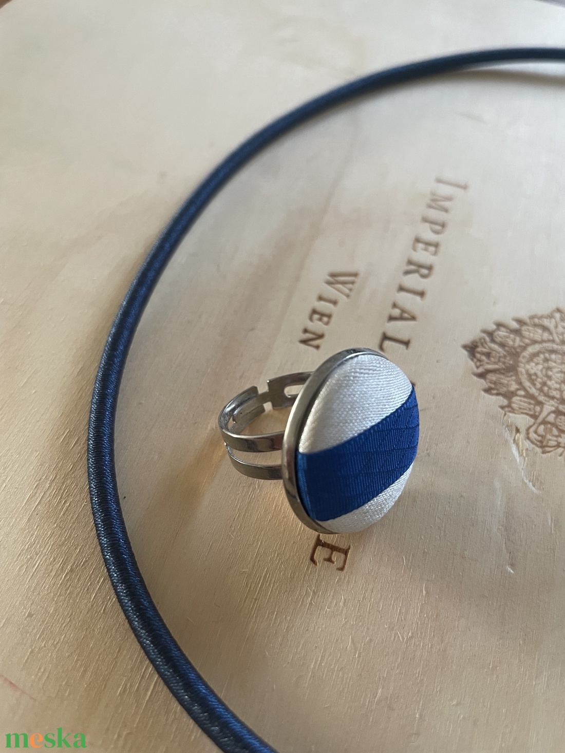 Kéktúra ékszerszett - ékszer - nyaklánc - statement nyaklánc - Meska.hu