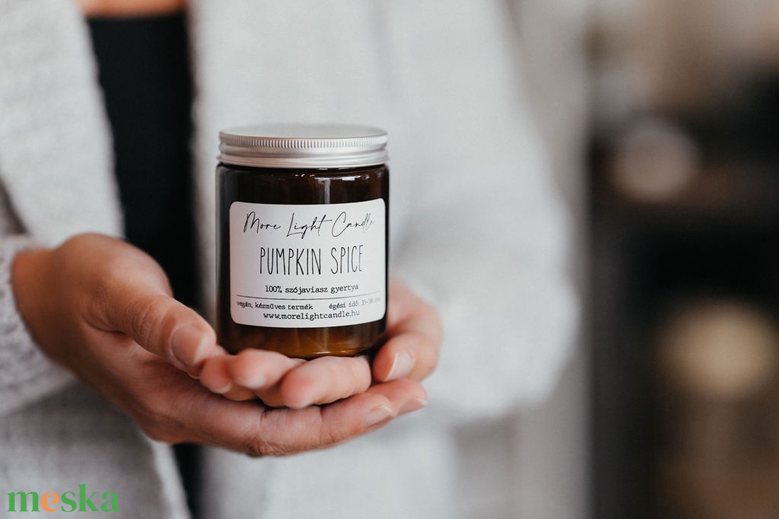 PUMPKIN SPICE - 100% natúr szójaviasz illatgyertya - otthon & életmód - gyertya, illat, aroma - gyertya - Meska.hu PUMPKIN SPICE - 100% natúr szójaviasz illatgyertya - otthon & életmód - gyertya, illat, aroma - gyertya - Meska.hu