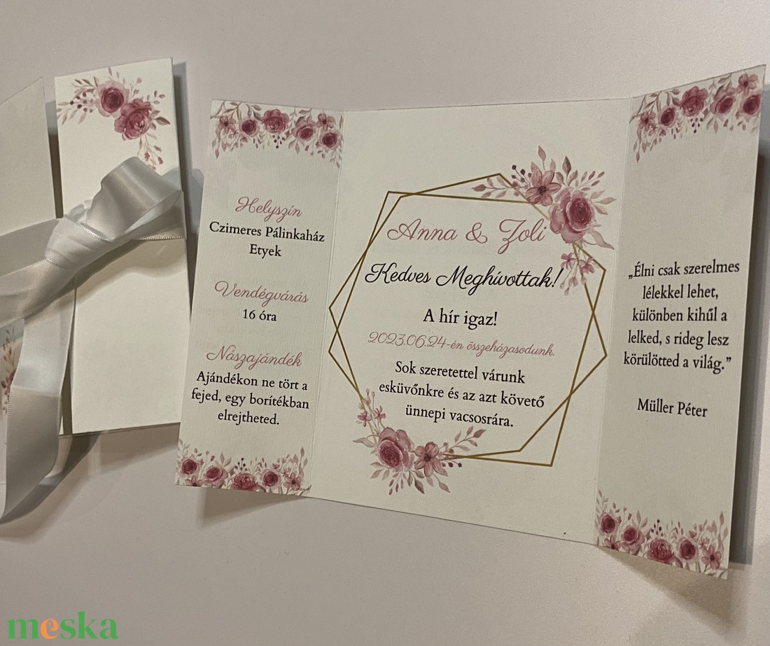 Ablakos , két oldalra nyíló meghívó - esküvő - meghívó & kártya - meghívó - Meska.hu Ablakos , két oldalra nyíló meghívó - esküvő - meghívó & kártya - meghívó - Meska.hu