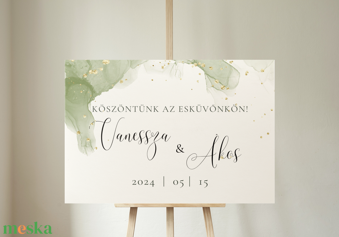 Foltos arany köszöntő és ülésrend tábla - esküvő - dekoráció - tábla & jelzés - Meska.hu Foltos arany köszöntő és ülésrend tábla - esküvő - dekoráció - tábla & jelzés - Meska.hu