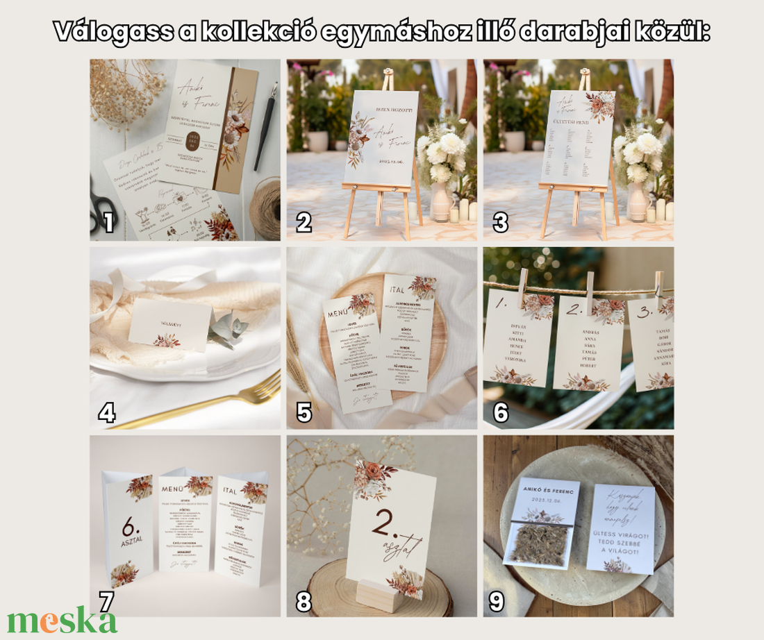 Esküvői köszönőajándék virágmag - Antique Bloom - esküvő - emlék & ajándék - köszönőajándék - Meska.hu