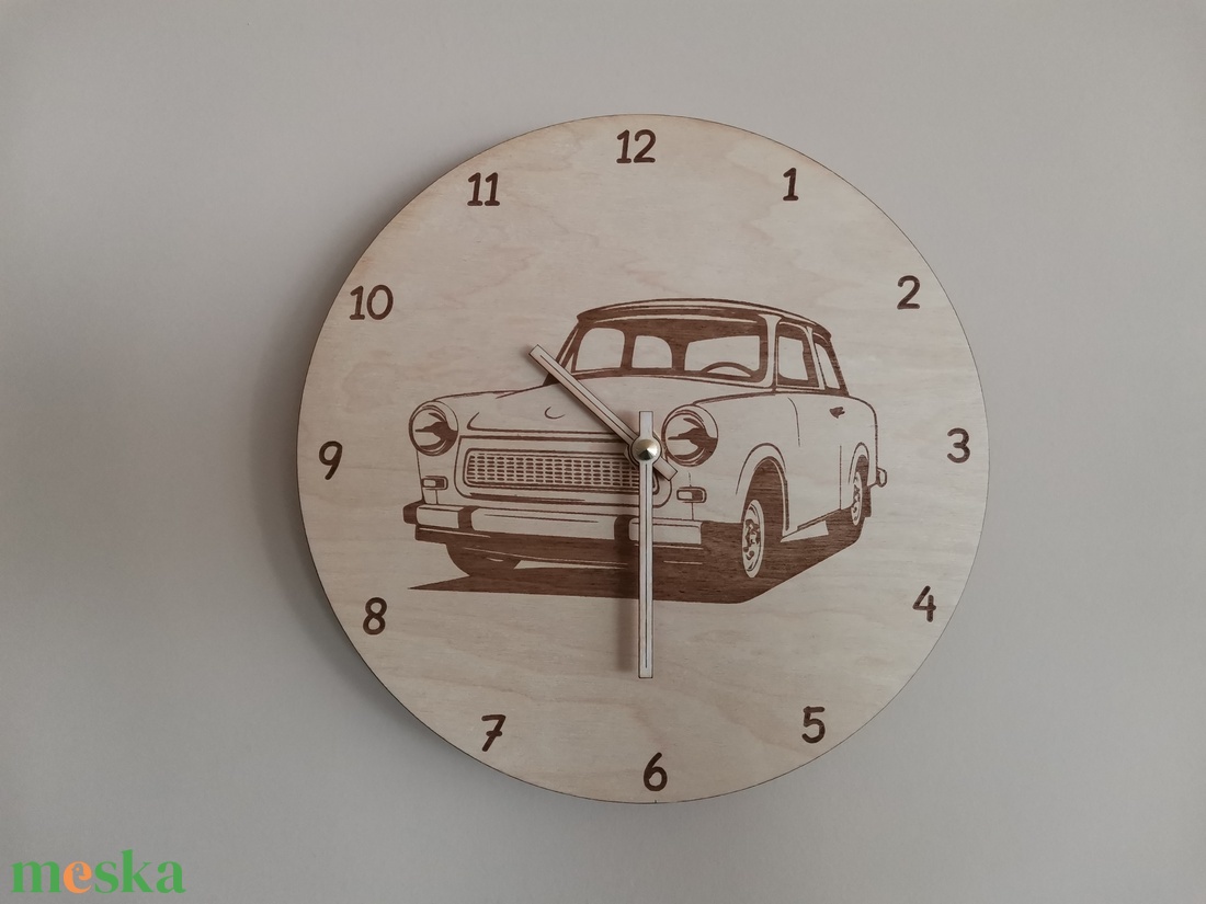 Fa falióra - Trabant - otthon & életmód - dekoráció - fali és függő dekoráció - falióra & óra - Meska.hu Fa falióra - Trabant - otthon & életmód - dekoráció - fali és függő dekoráció - falióra & óra - Meska.hu