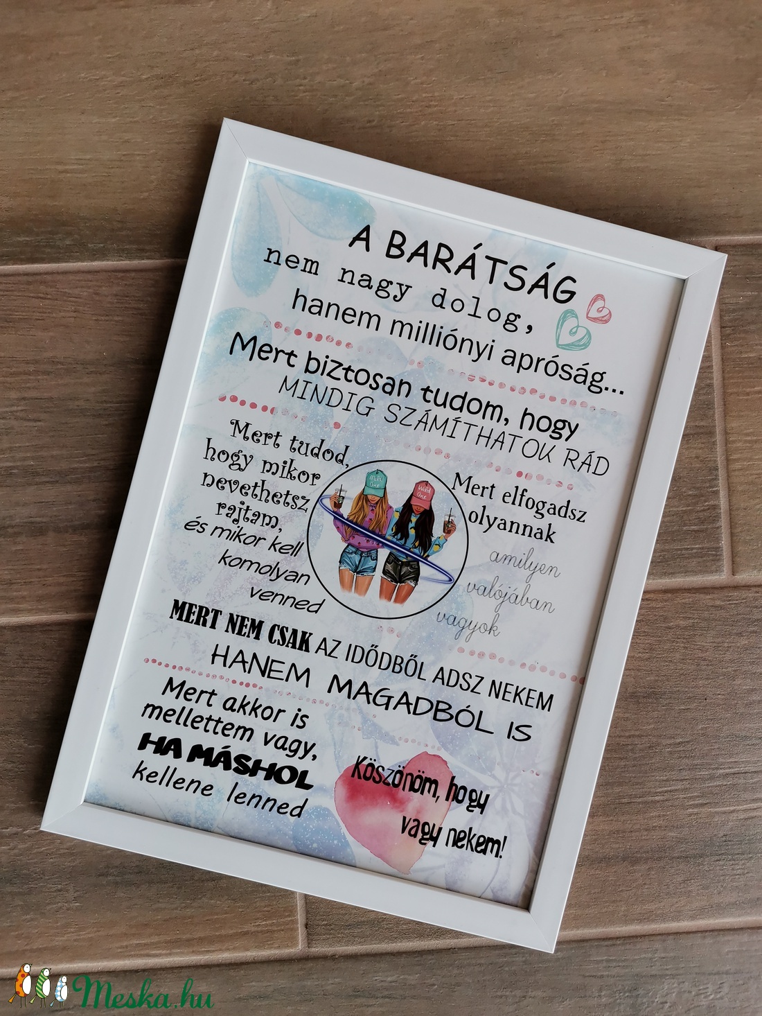 Emléktábla - A barátság nem nagy dolog - otthon & életmód - dekoráció - Meska.hu Emléktábla - A barátság nem nagy dolog - otthon & életmód - dekoráció - Meska.hu