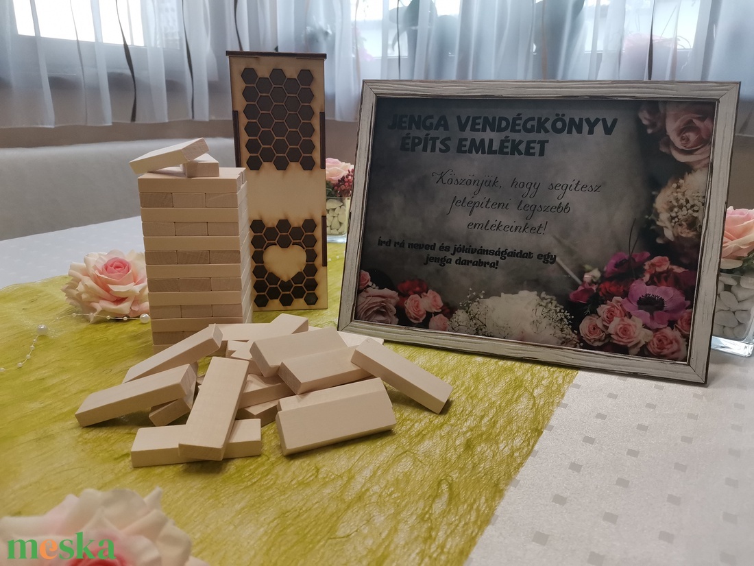 Vendégkönyv - jenga - esküvő - emlék & ajándék - vendégkönyv - Meska.hu Vendégkönyv - jenga - esküvő - emlék & ajándék - vendégkönyv - Meska.hu