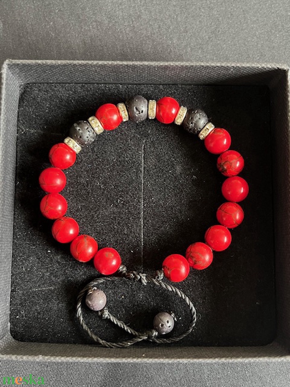 Karkötő ásványgyöngyből - ékszer - karkötő - gyöngyös karkötő - Meska.hu