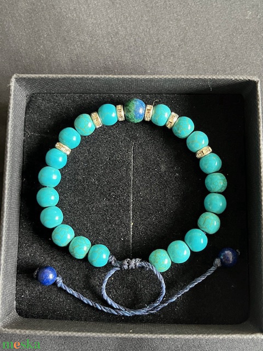 Karkötő ásványgyöngyből - ékszer - karkötő - gyöngyös karkötő - Meska.hu