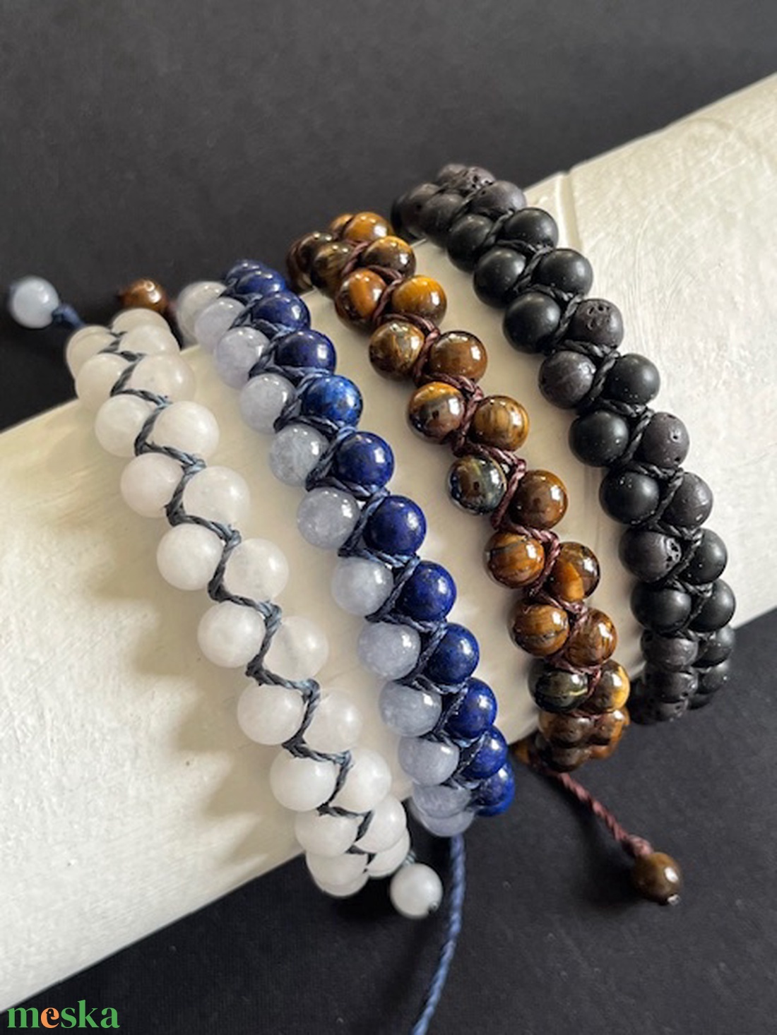 Ásványkarkötők - ékszer - karkötő - ásványkarkötő - Meska.hu