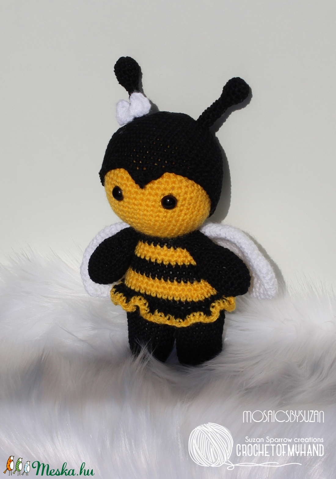 Horgolt méhecske amigurumi - Zümi Zelma - - Meska.hu Horgolt méhecske amigurumi - Zümi Zelma - - Meska.hu