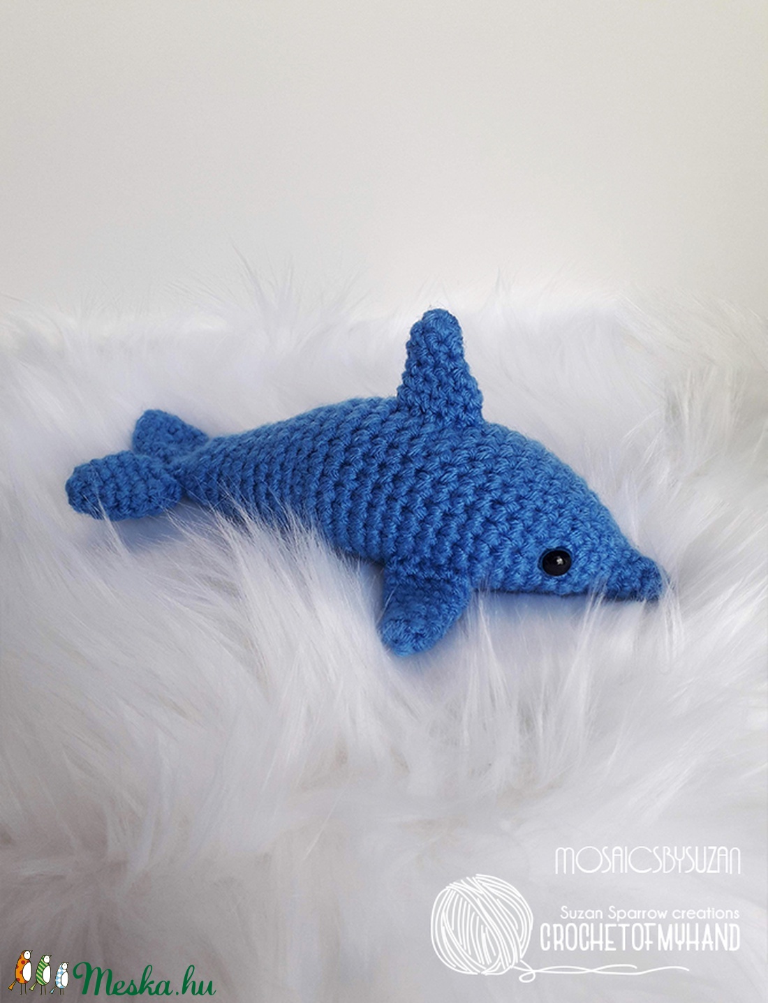 Horgolt delfin amigurumi - Dorka - - Meska.hu Horgolt delfin amigurumi - Dorka - - Meska.hu