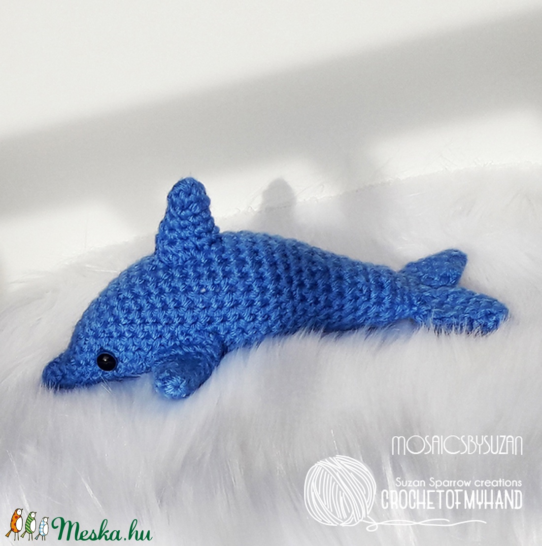 Horgolt delfin amigurumi - Dorka - - Meska.hu Horgolt delfin amigurumi - Dorka - - Meska.hu