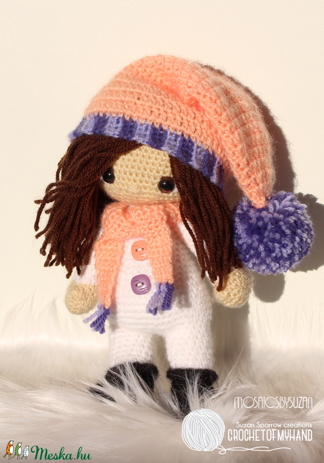 Horgolt baba amigurumi - Annabella baba - játék & sport - baba & babaház - baba - Meska.hu Horgolt baba amigurumi - Annabella baba - játék & sport - baba & babaház - baba - Meska.hu