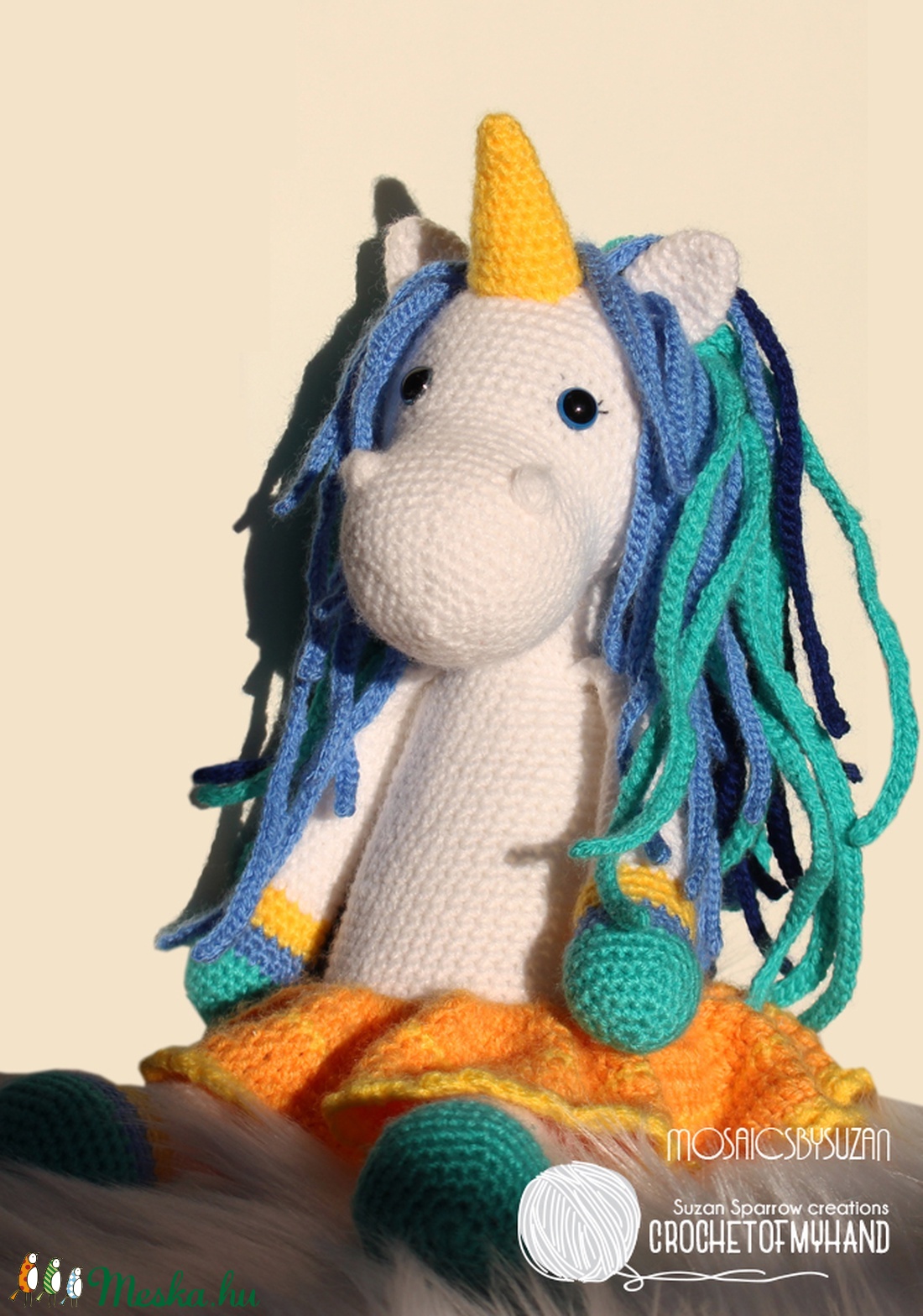 Horgolt unicornis amigurumi - Emily - játék & sport - plüssállat & játékfigura - unikornis - Meska.hu Horgolt unicornis amigurumi - Emily - játék & sport - plüssállat & játékfigura - unikornis - Meska.hu