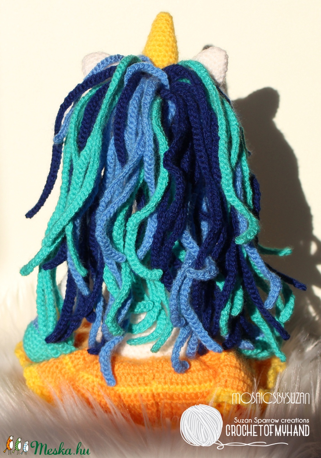 Horgolt unicornis amigurumi - Emily - játék & sport - plüssállat & játékfigura - unikornis - Meska.hu Horgolt unicornis amigurumi - Emily - játék & sport - plüssállat & játékfigura - unikornis - Meska.hu