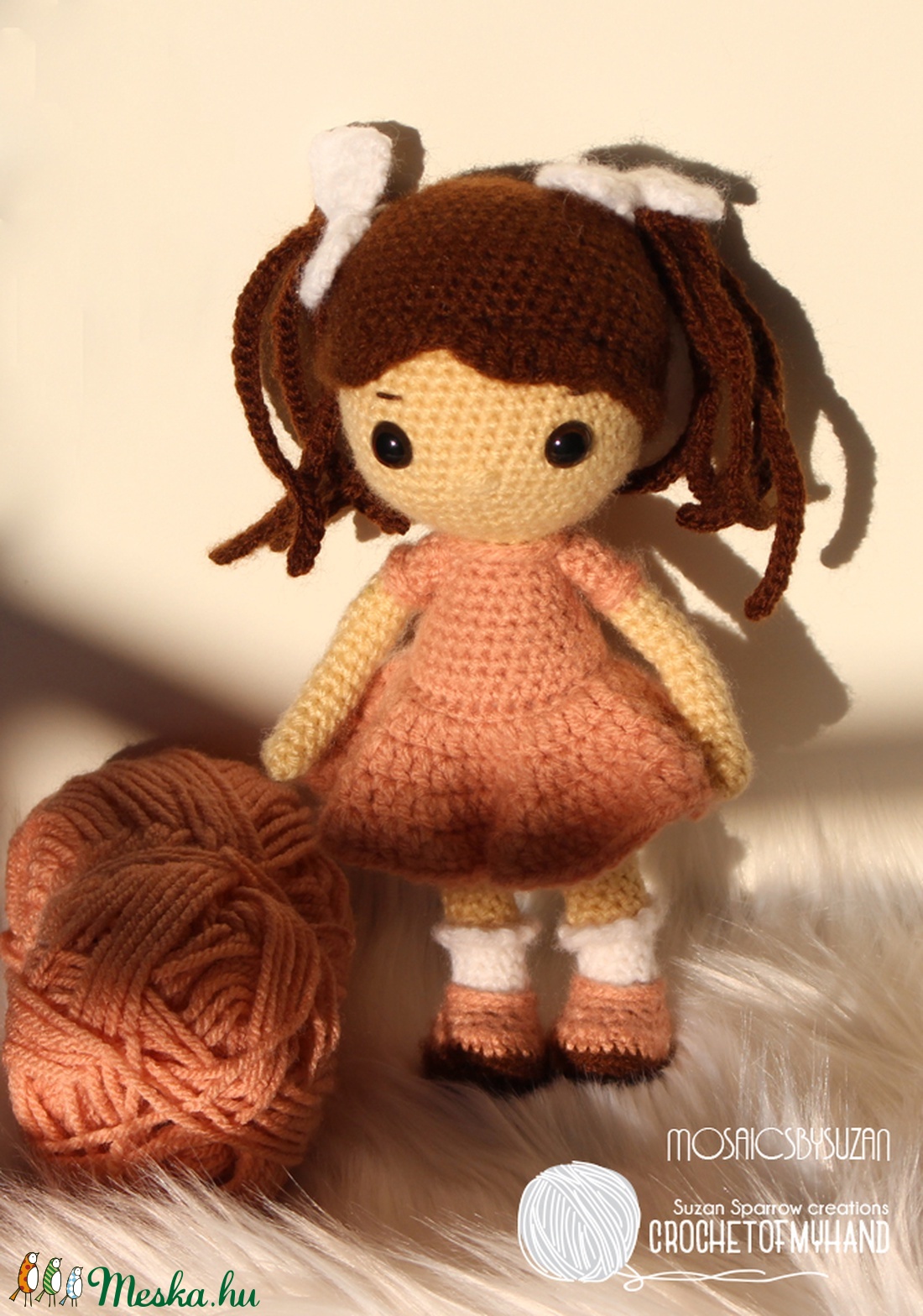 Horgolt baba amigurumi - Mira baba - játék & sport - baba & babaház - baba - Meska.hu Horgolt baba amigurumi - Mira baba - játék & sport - baba & babaház - baba - Meska.hu
