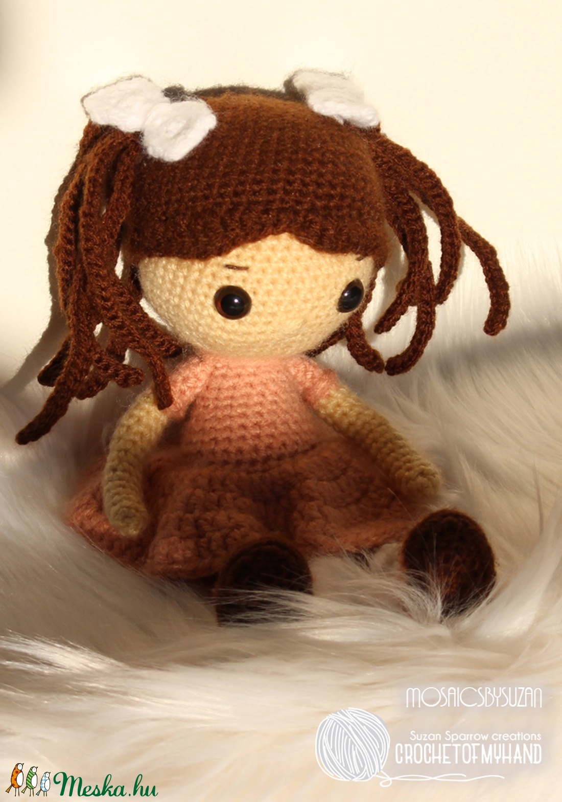 Horgolt baba amigurumi - Mira baba - játék & sport - baba & babaház - baba - Meska.hu Horgolt baba amigurumi - Mira baba - játék & sport - baba & babaház - baba - Meska.hu