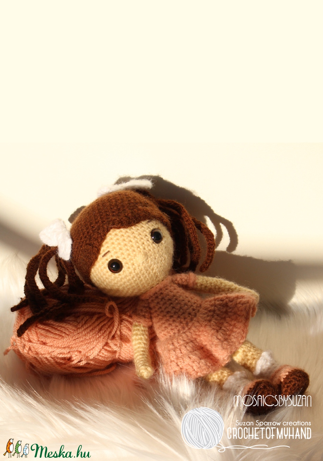 Horgolt baba amigurumi - Mira baba - játék & sport - baba & babaház - baba - Meska.hu Horgolt baba amigurumi - Mira baba - játék & sport - baba & babaház - baba - Meska.hu