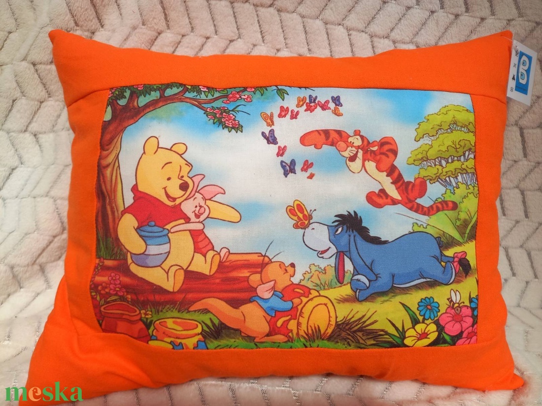 Micimackós párna - otthon & életmód - babaszoba, gyerekszoba - babaszoba, gyerekszoba - Meska.hu