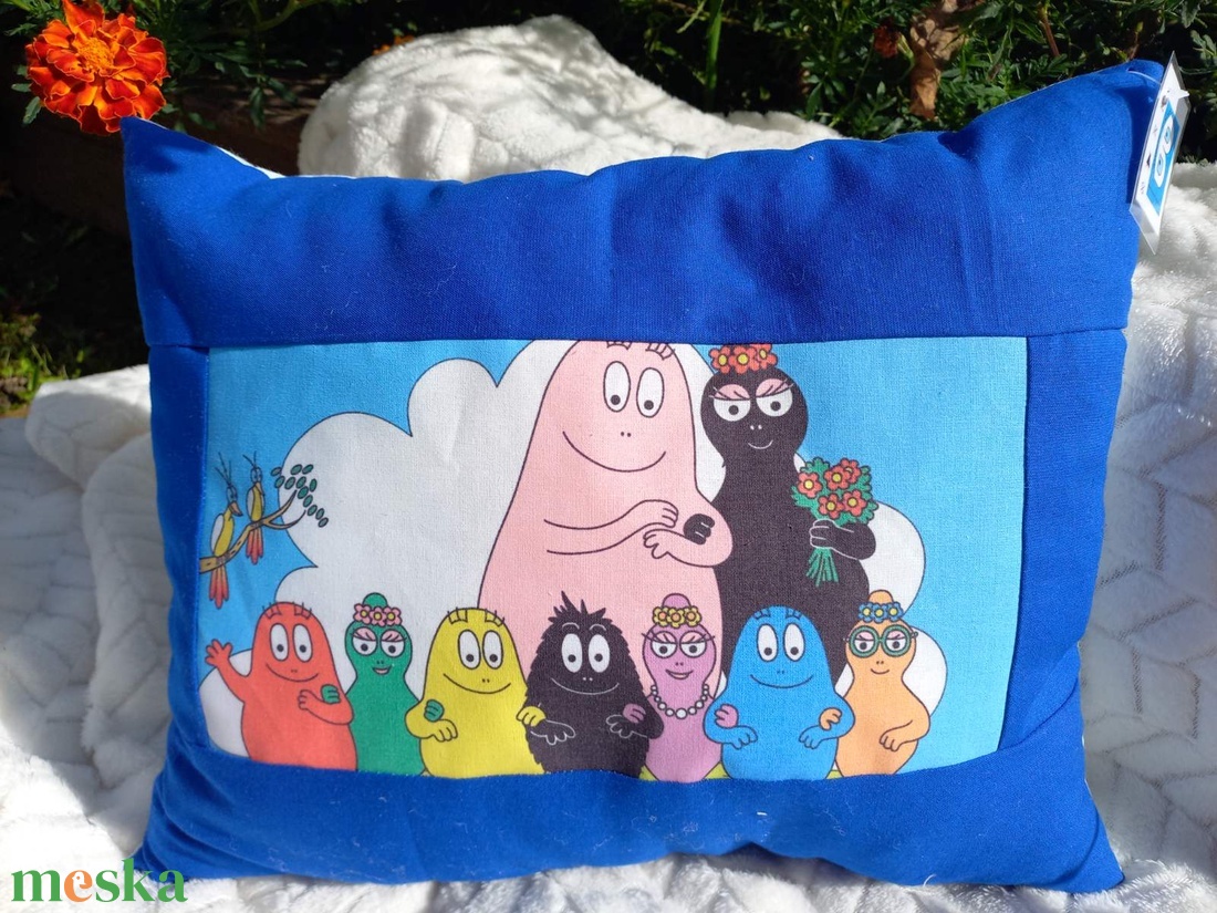 Barbapapa mesepárna kék-sötétkék - otthon & életmód - babaszoba, gyerekszoba - gyerek díszpárna - Meska.hu Barbapapa mesepárna kék-sötétkék - otthon & életmód - babaszoba, gyerekszoba - gyerek díszpárna - Meska.hu