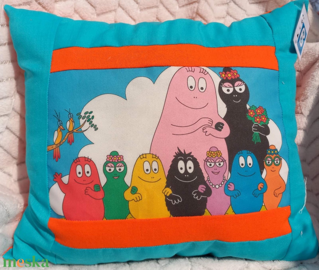 Barbapapa mesepárna kék-sötétkék - otthon & életmód - babaszoba, gyerekszoba - gyerek díszpárna - Meska.hu Barbapapa mesepárna kék-sötétkék - otthon & életmód - babaszoba, gyerekszoba - gyerek díszpárna - Meska.hu