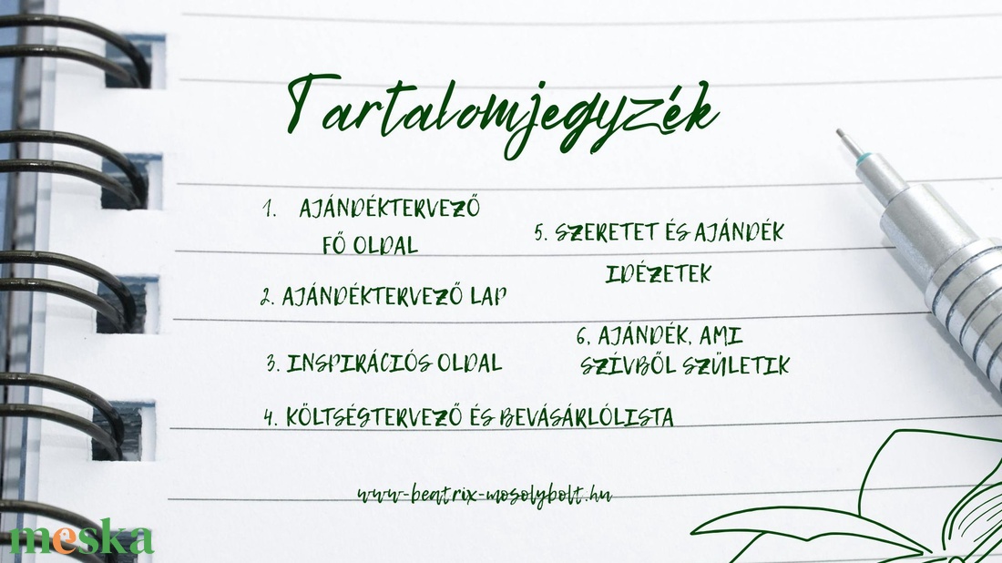 Ajándéktervező  Tudatos, személyes meglepetésekhez, digitális, letölthető, nyomtatható PDF tervezőlapszett - művészet - grafika & illusztráció - digitális - Meska.hu