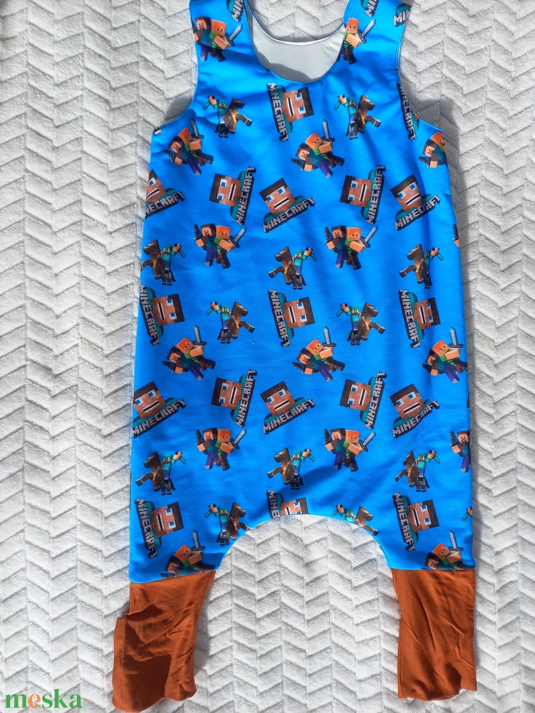 92-98 Mosolymanó tipegő hálózsák �MINECRAFT - baba - mama - babaruházat - tipegőhálózsák - Meska.hu