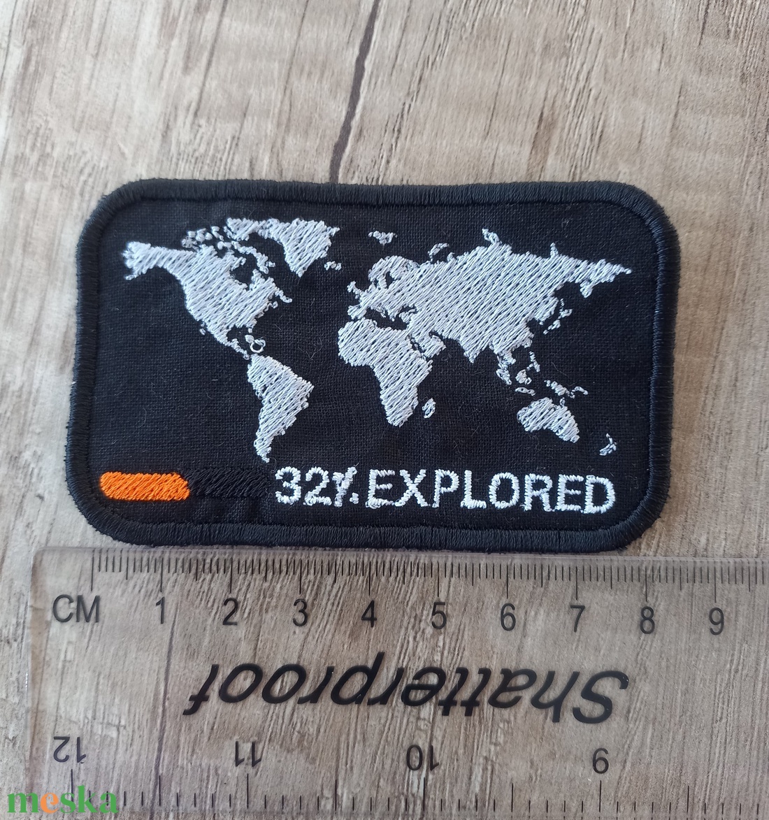 Egyedi felvarró, 2db-os szett - kellékek & szerszámok - méteráru - felvarrható, vasalható kellék - Meska.hu