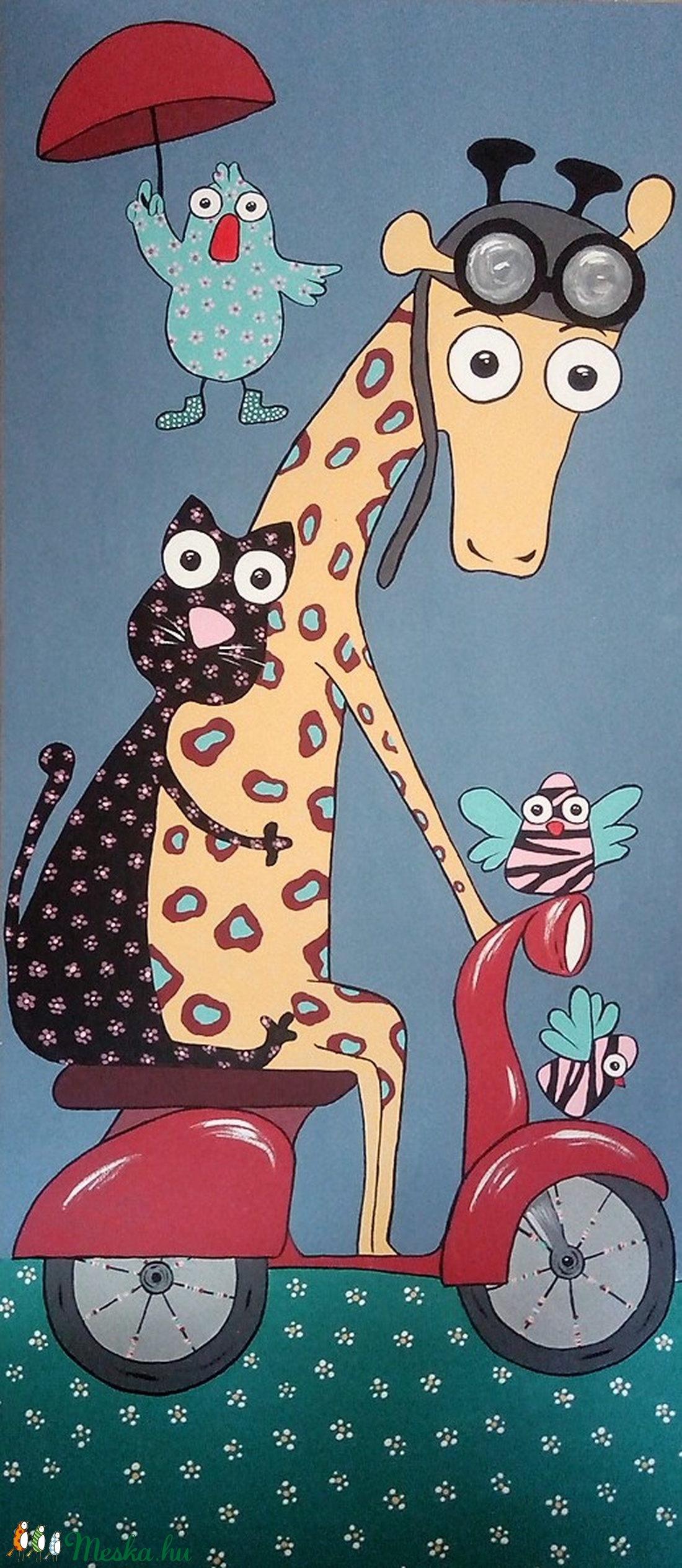 Őrült motorosok -  - Meska.hu