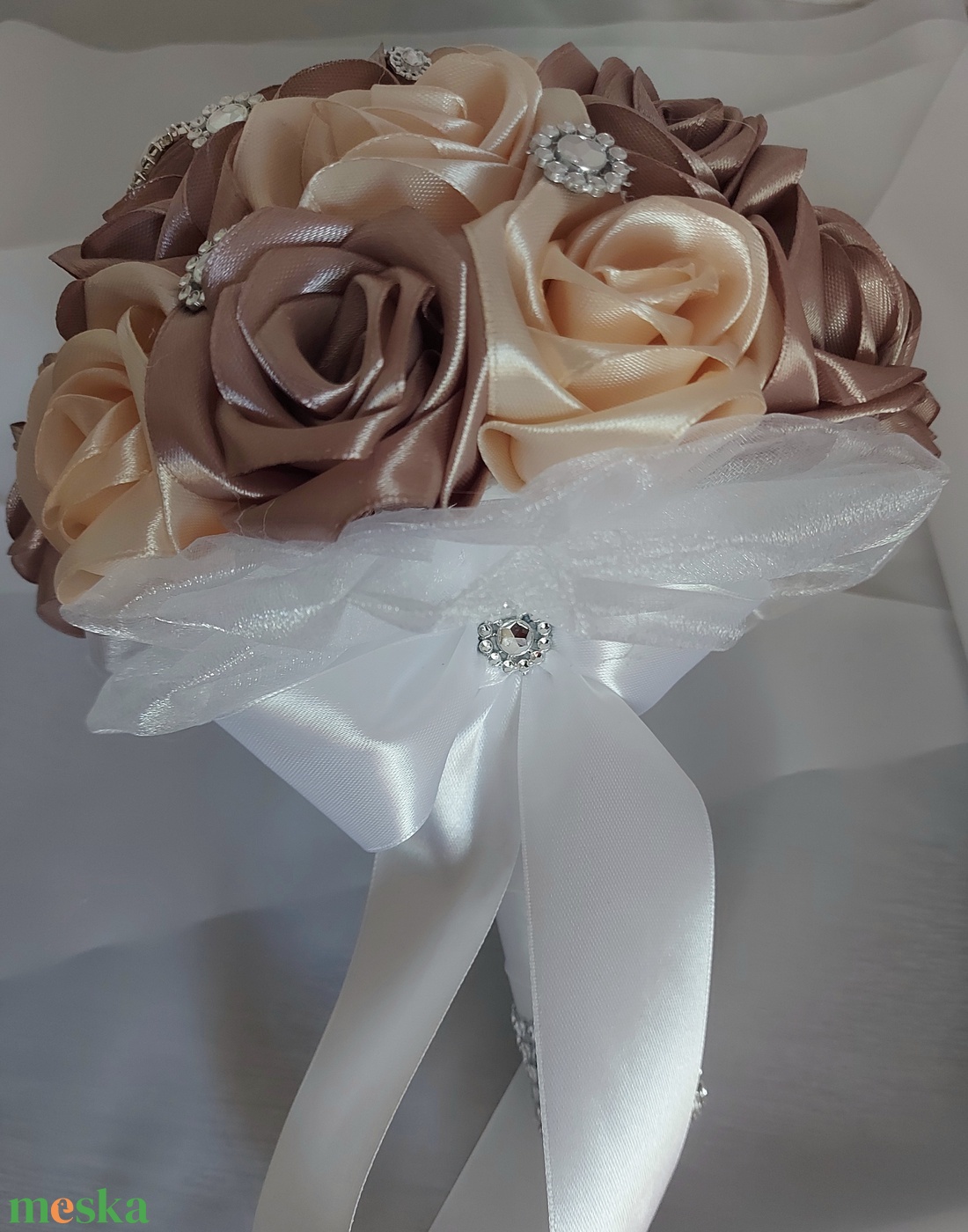 Örökcsokor - esküvő - menyasszonyi- és dobócsokor - Meska.hu
