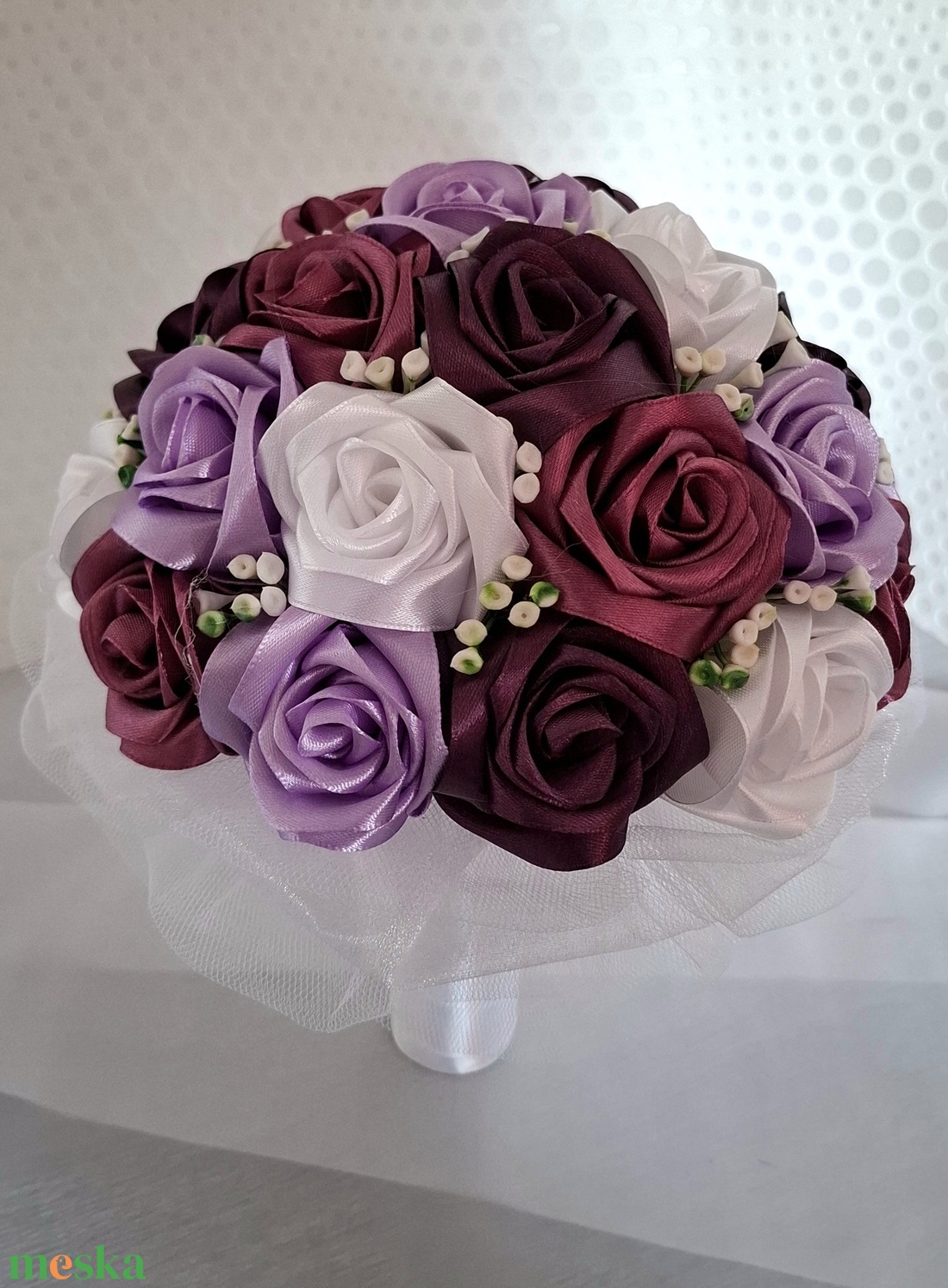 Örökcsokor - esküvő - menyasszonyi- és dobócsokor - Meska.hu