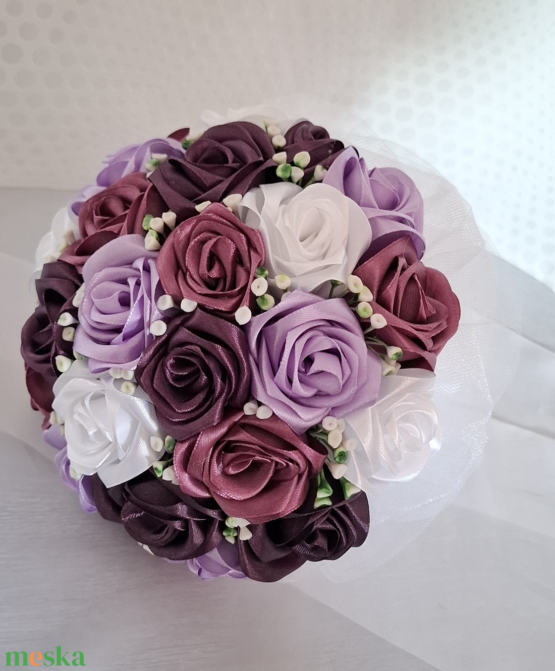 Örökcsokor - esküvő - menyasszonyi- és dobócsokor - Meska.hu