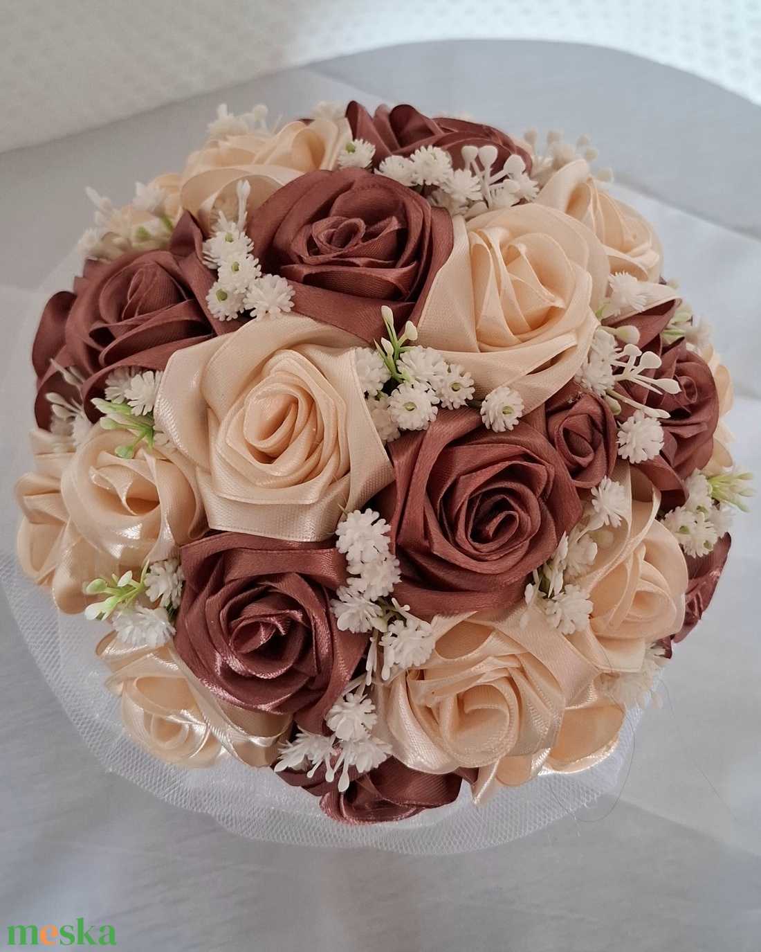 Örökcsokor - esküvő - menyasszonyi- és dobócsokor - Meska.hu