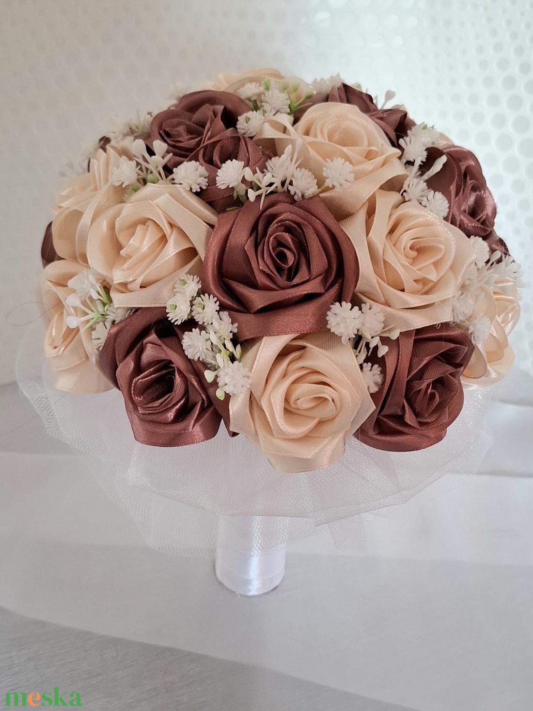 Örökcsokor - esküvő - menyasszonyi- és dobócsokor - Meska.hu