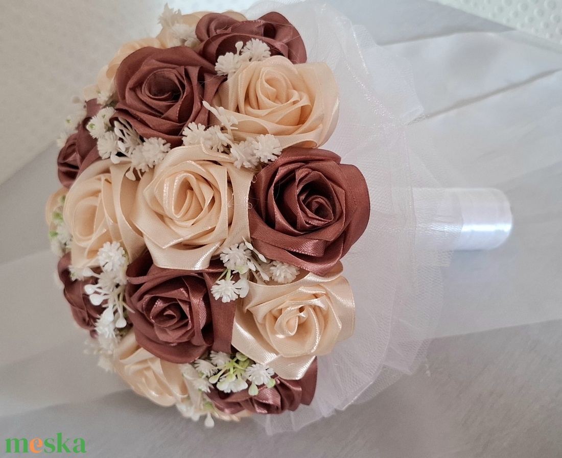 Örökcsokor - esküvő - menyasszonyi- és dobócsokor - Meska.hu