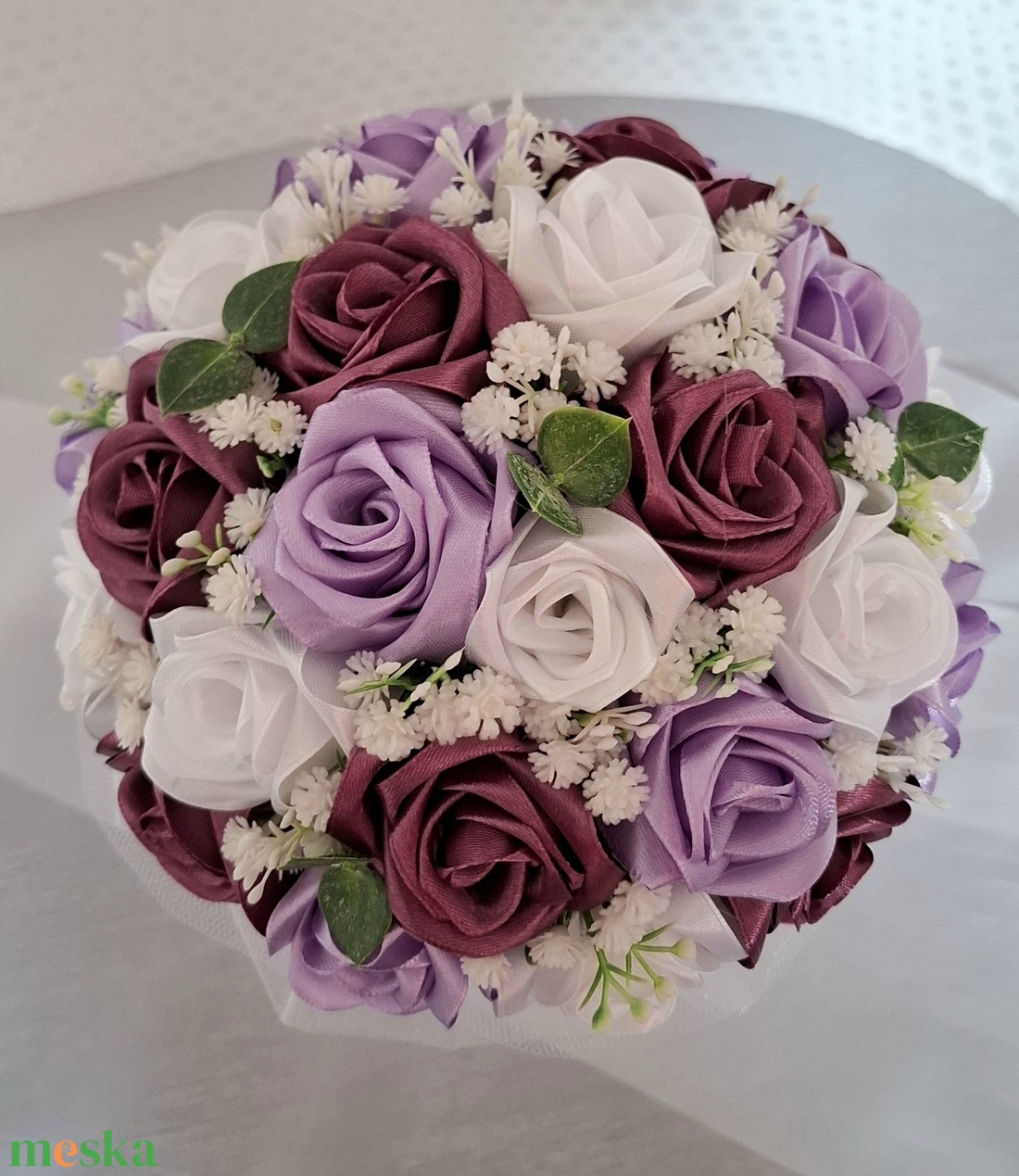 Örökcsokor - esküvő - menyasszonyi- és dobócsokor - Meska.hu