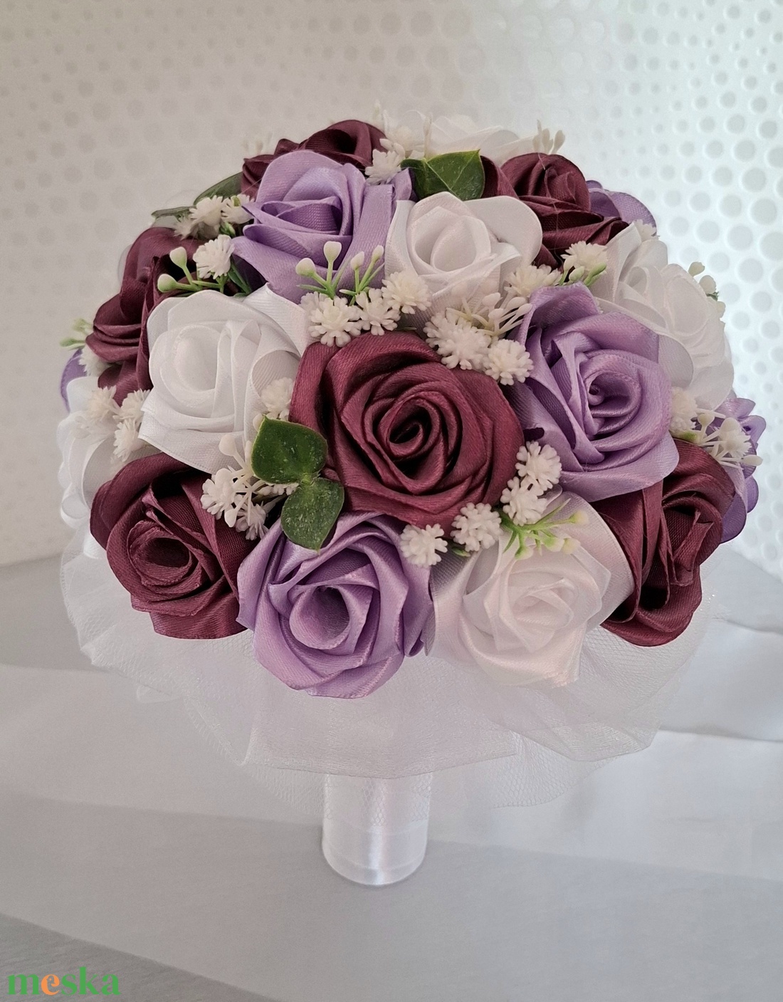 Örökcsokor - esküvő - menyasszonyi- és dobócsokor - Meska.hu