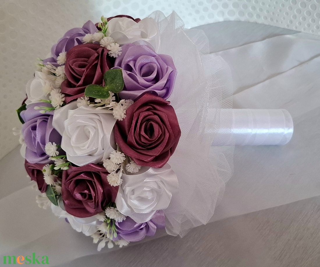 Örökcsokor - esküvő - menyasszonyi- és dobócsokor - Meska.hu