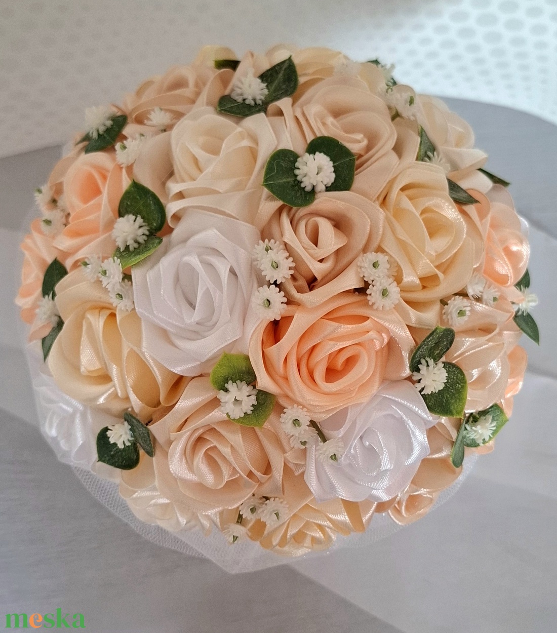 Örökcsokor - esküvő - menyasszonyi- és dobócsokor - Meska.hu