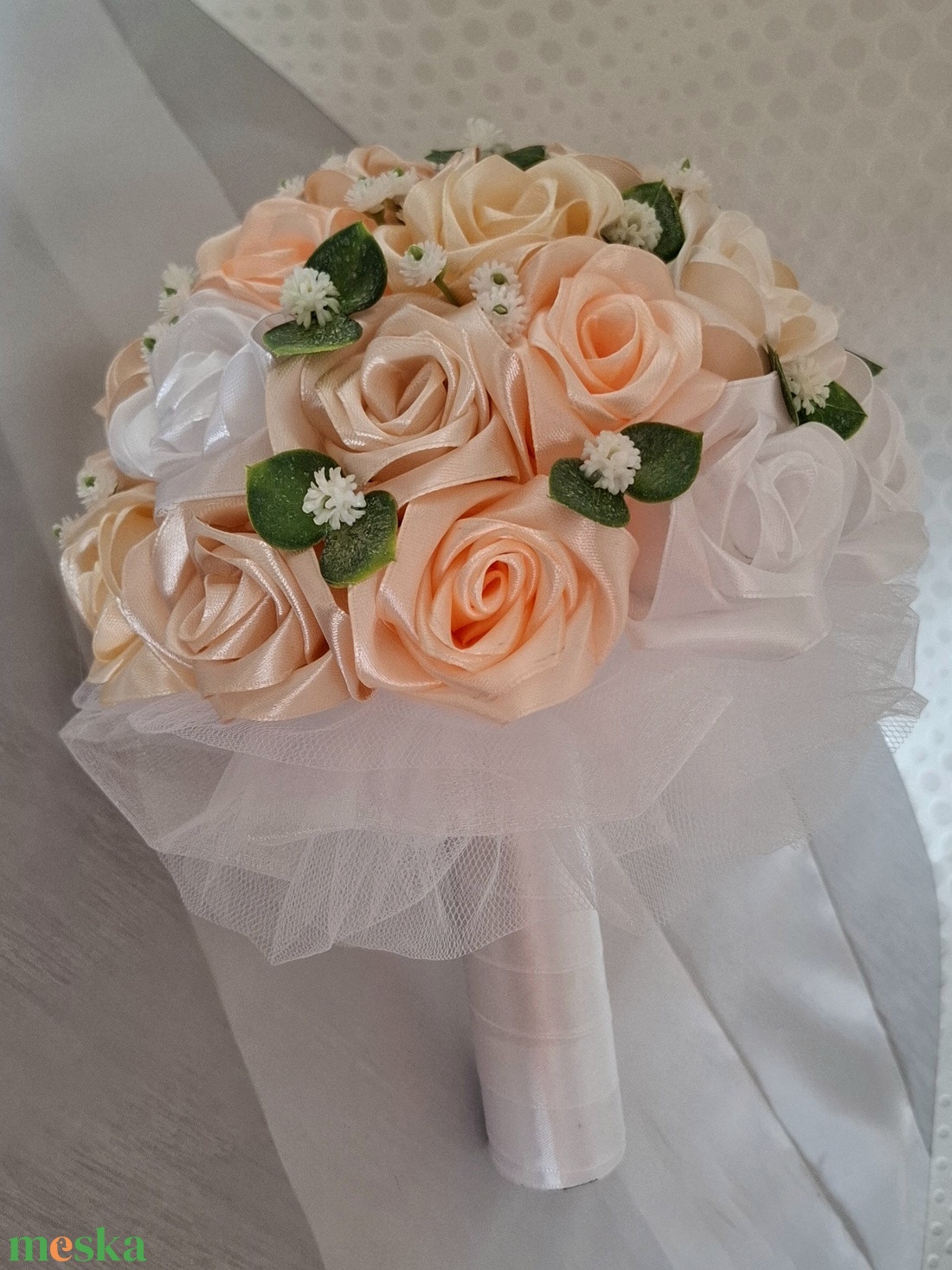 Örökcsokor - esküvő - menyasszonyi- és dobócsokor - Meska.hu
