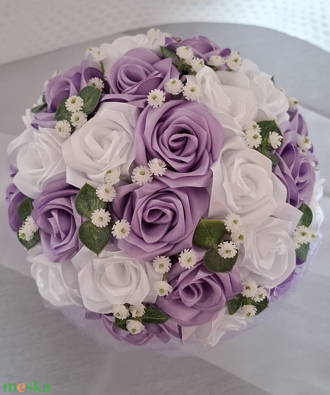 Örökcsokor - esküvő - menyasszonyi- és dobócsokor - Meska.hu