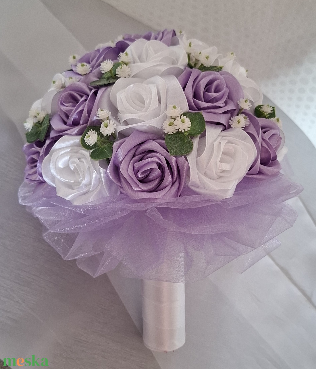 Örökcsokor - esküvő - menyasszonyi- és dobócsokor - Meska.hu