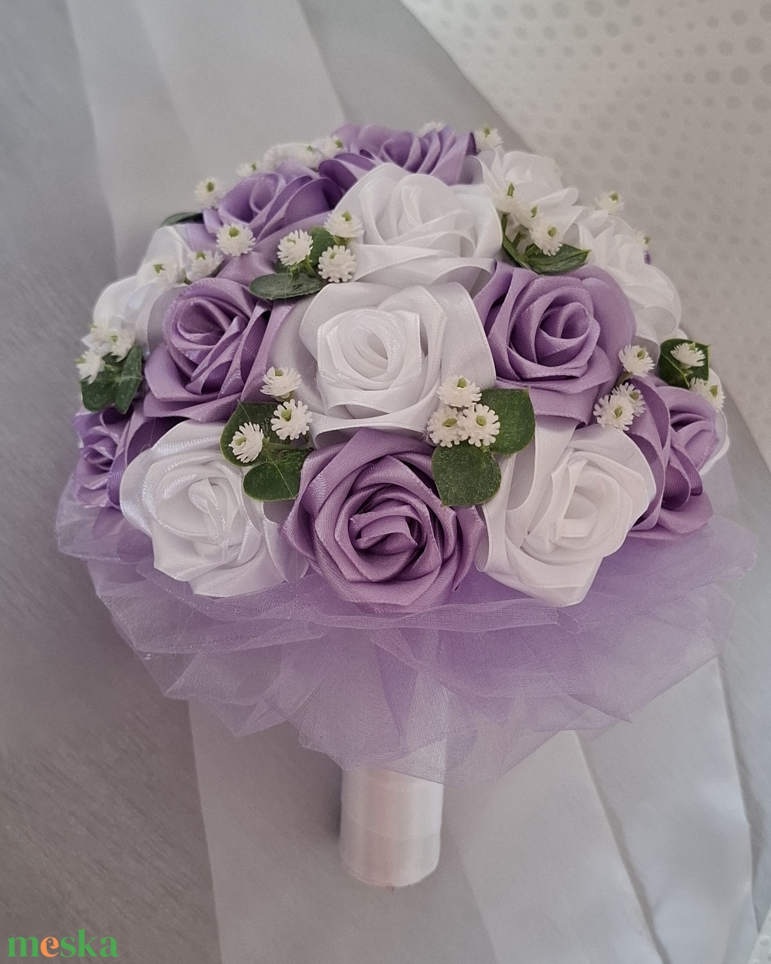 Örökcsokor - esküvő - menyasszonyi- és dobócsokor - Meska.hu