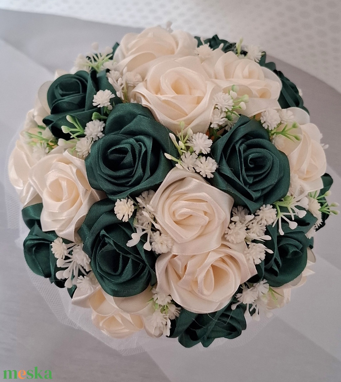 Örökcsokor - esküvő - menyasszonyi- és dobócsokor - Meska.hu