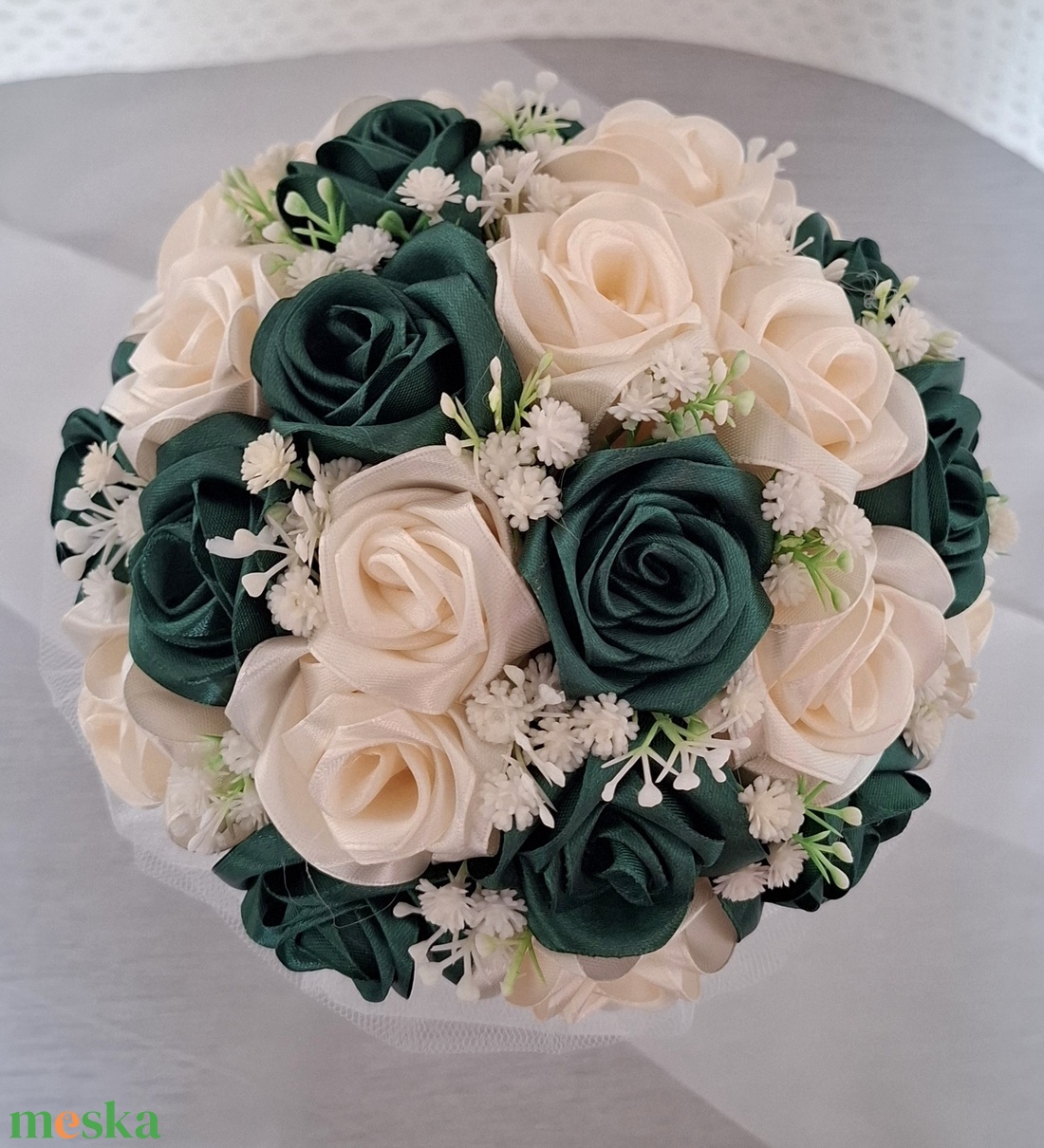 Örökcsokor - esküvő - menyasszonyi- és dobócsokor - Meska.hu