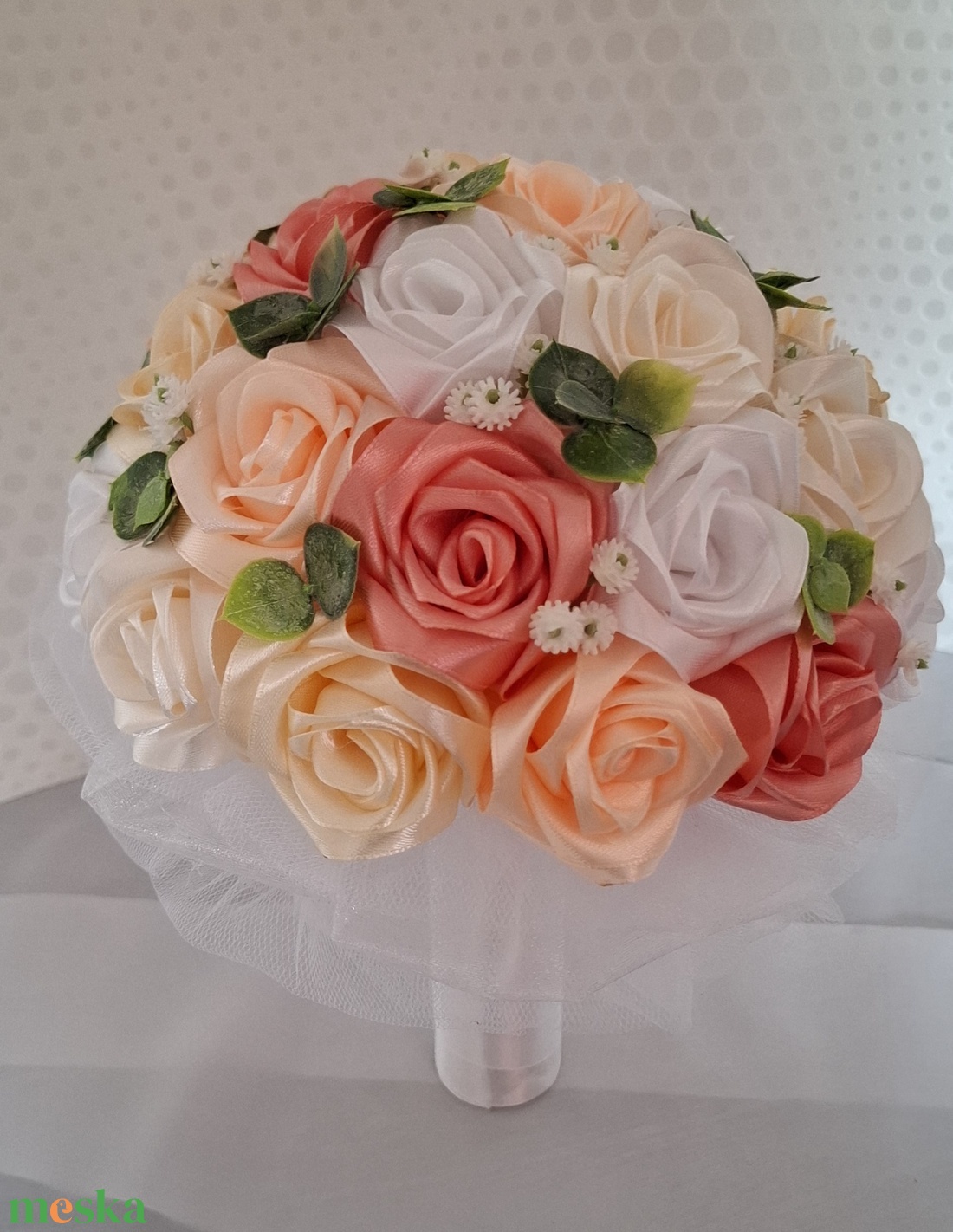 Örökcsokor - esküvő - menyasszonyi- és dobócsokor - Meska.hu