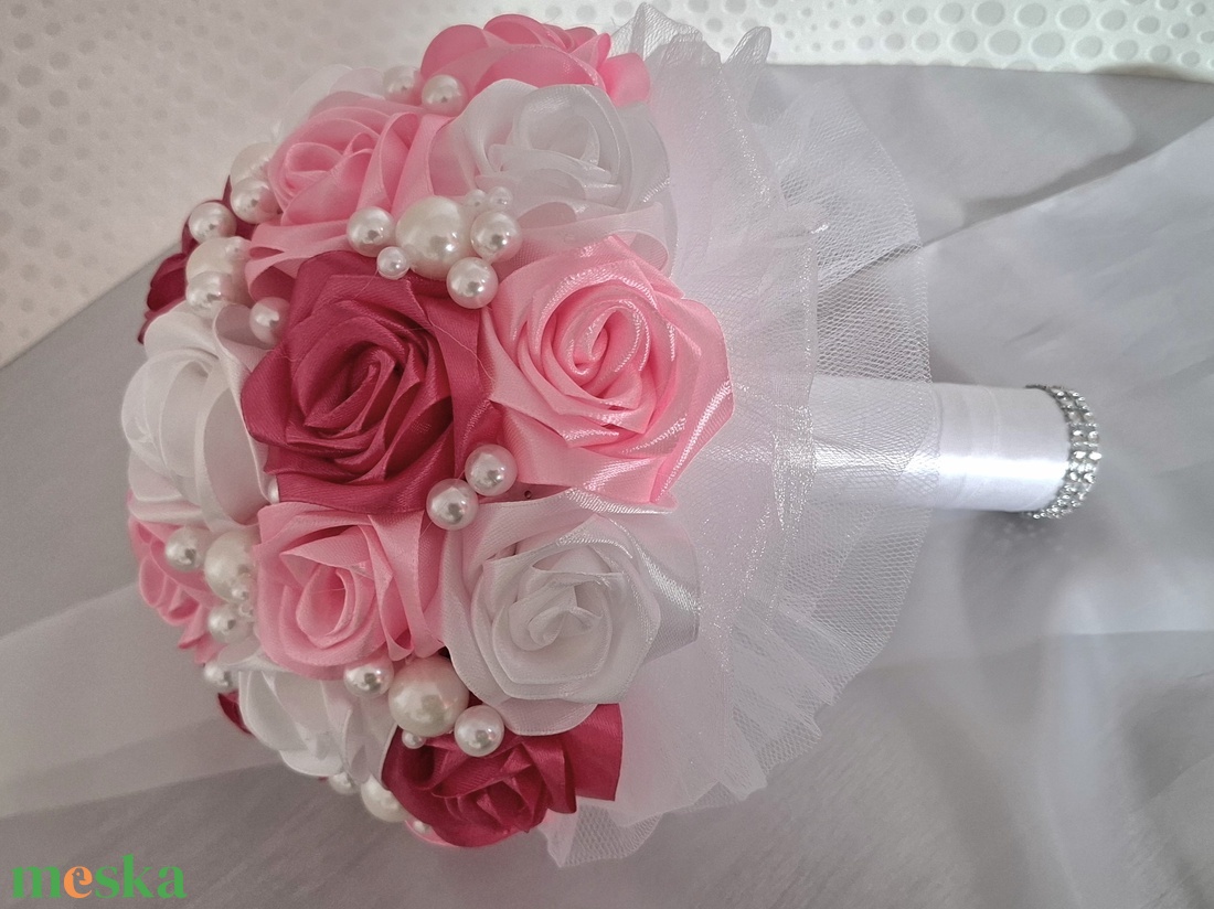 Örökcsokor - esküvő - menyasszonyi- és dobócsokor - Meska.hu