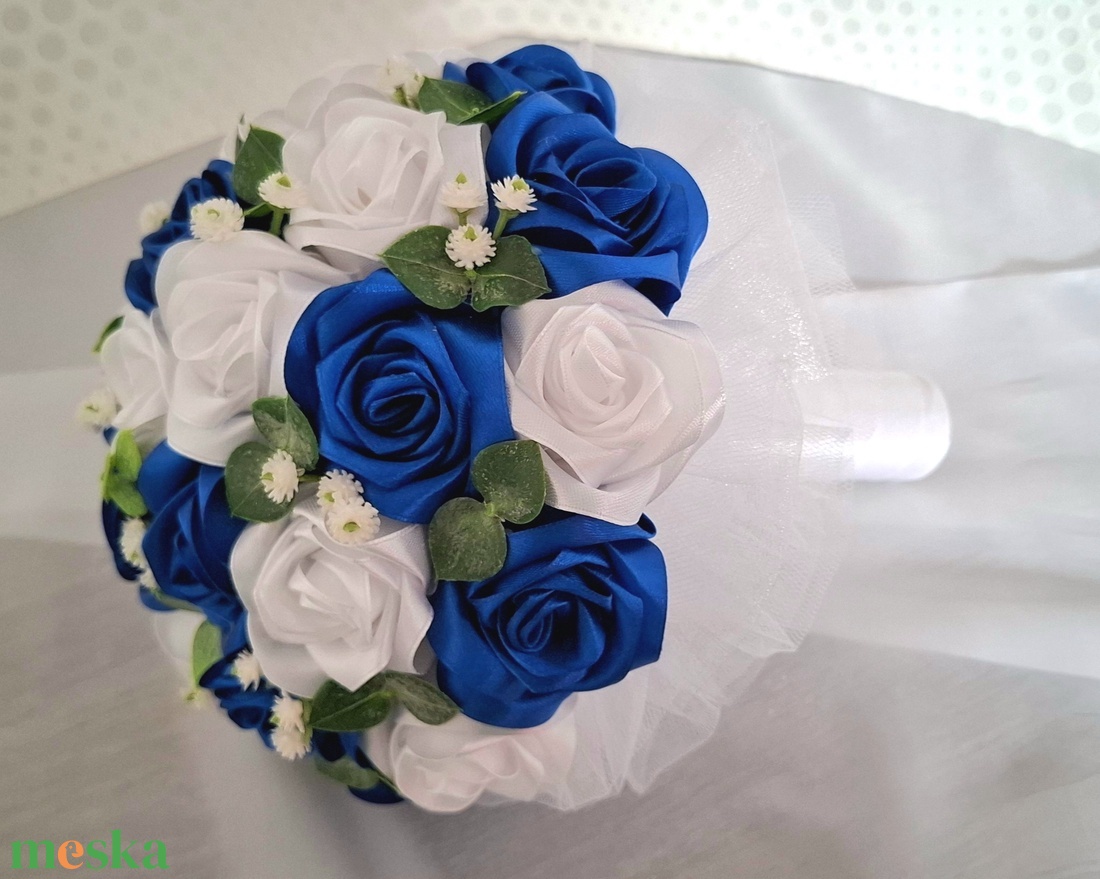 Örökcsokor - esküvő - menyasszonyi- és dobócsokor - Meska.hu